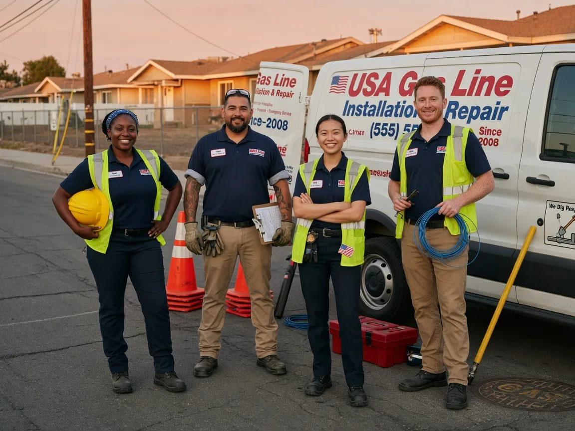 Gas Line Installation company in Fayette, UT